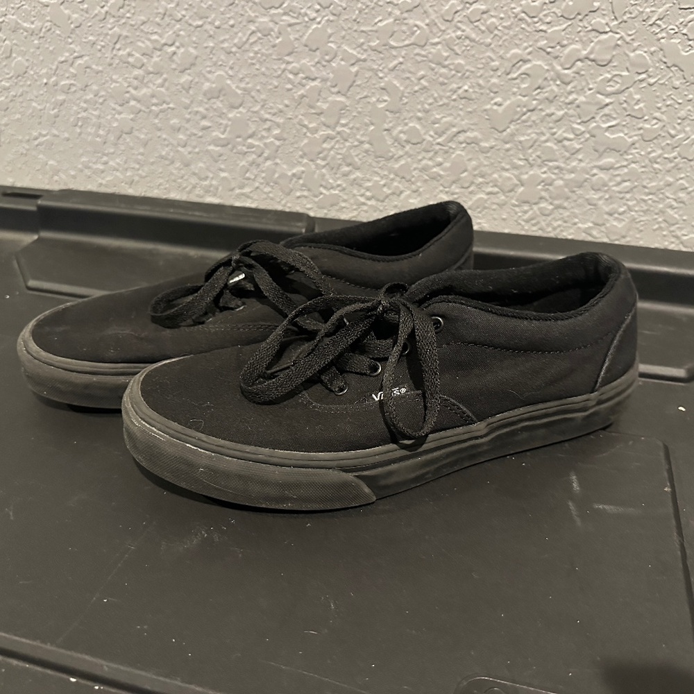 Black Vans Authentic - Size Youth 6